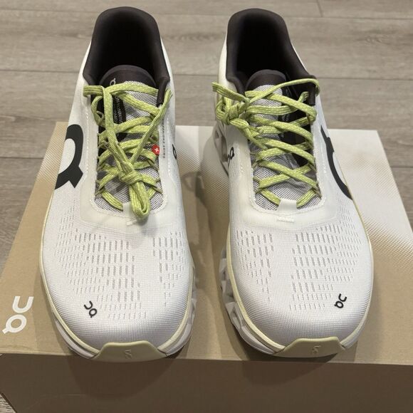 On Cloudmonster 2 Mens Athletic Running Shoes Sneaker Undyed/Zest New 12 M - Picture 5 of 9